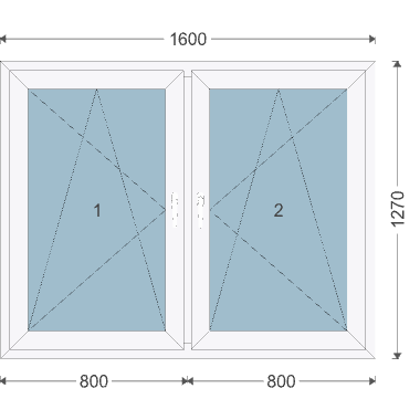 Iglo 5 1600x1270 mm