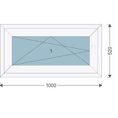 Iglo 5 Classic 1000x520 mm