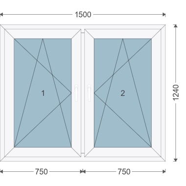 Iglo Energy Classic 1500x1240 mm