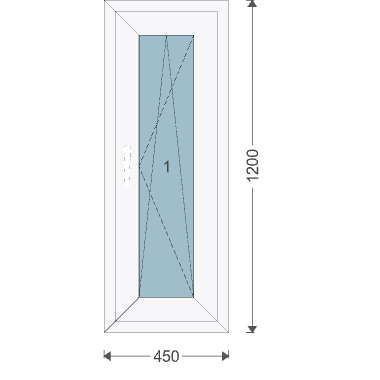 Iglo Energy 450x1200 mm
