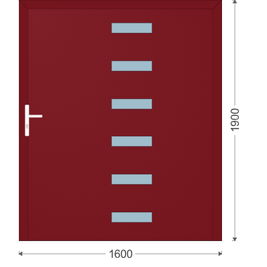 MB-86N SI TÜR 1600x1900 mm