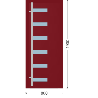 MB-86N SI TÜR 800x1900 mm