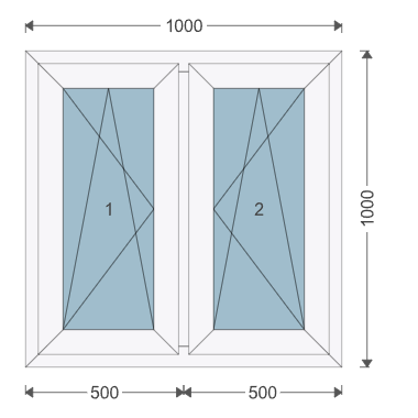 Iglo 5 1000x1000 mm