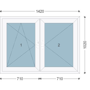 Iglo 5 1420x1020 mm