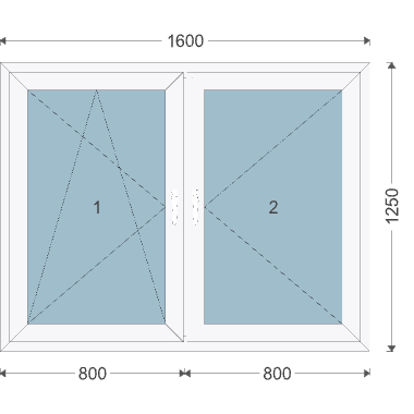 Iglo 5 1600x1250 mm