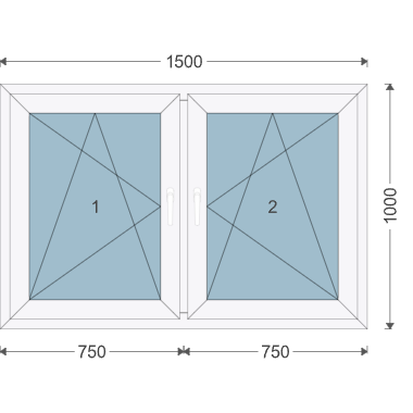 Iglo 5 Classic 1500x1000 mm