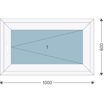 Iglo 5 Classic 1000x600 mm