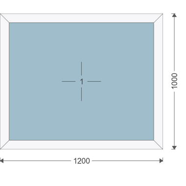 Iglo 5 Classic 1200x1000 mm