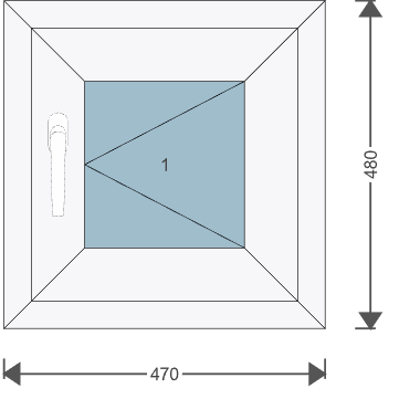 Iglo 5 Classic 470x480 mm