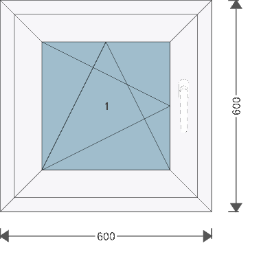 Iglo 5 Classic 600x600 mm