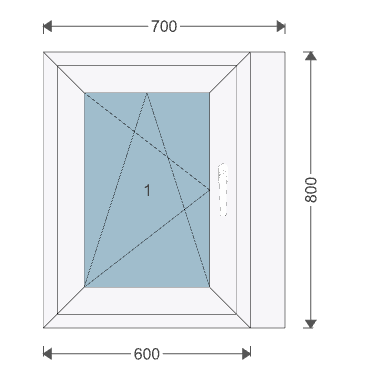 Iglo 5 Classic 600x800 mm