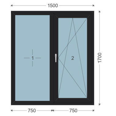 Iglo Energy 1500x1700 mm