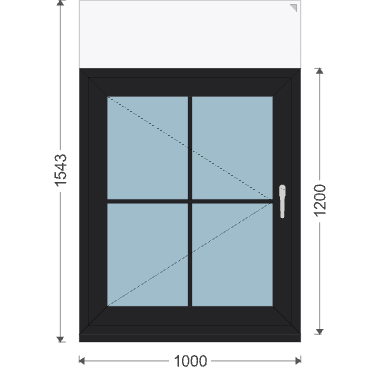 Iglo Energy 1000x1200 mm