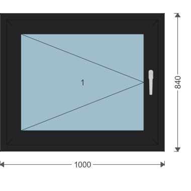 Iglo Energy 1000x840 mm