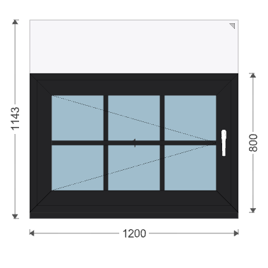 Iglo Energy 1200x800 mm