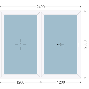 Iglo HS 2400x2000 mm