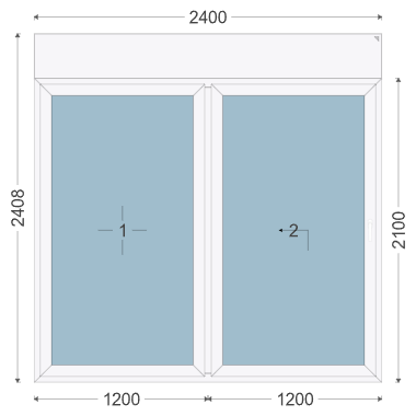 Iglo HS 2400x2100 mm