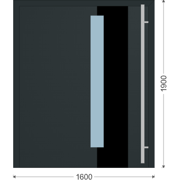 MB-86N SI TÜR 1600x1900 mm